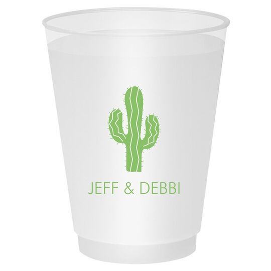 Desert Cactus Shatterproof Cups