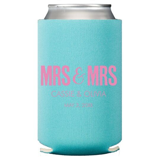 Bold Mrs & Mrs Collapsible Huggers