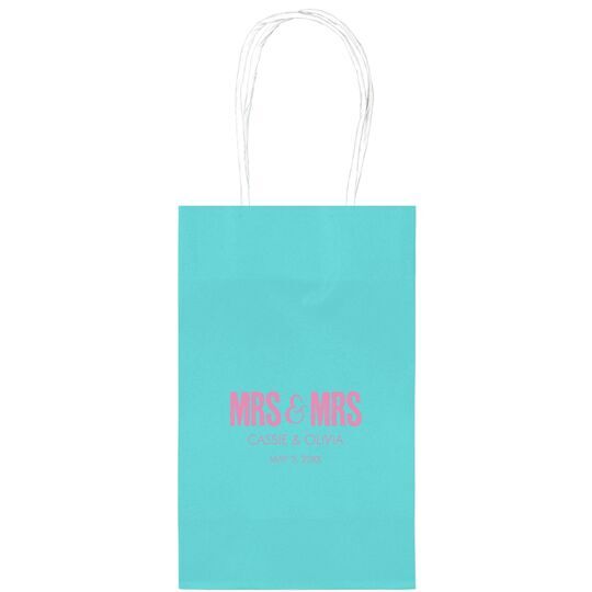 Bold Mrs & Mrs Medium Twisted Handled Bags