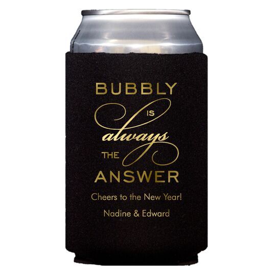 Bubbly is the Answer Collapsible Huggers
