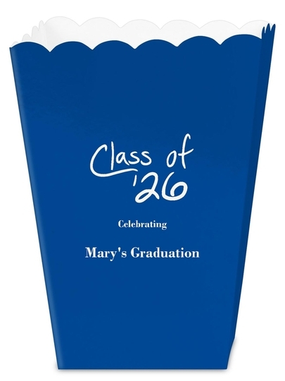 Fun Class of Mini Popcorn Boxes