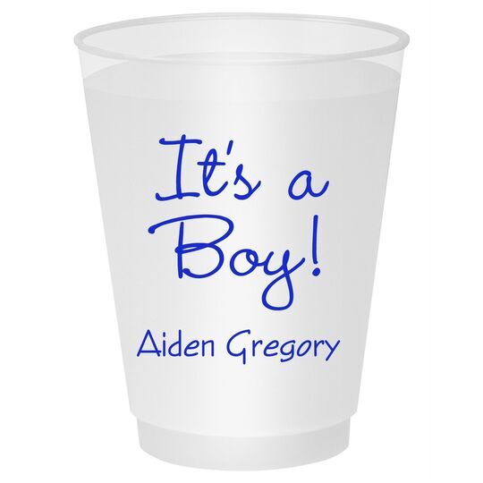 Sweet Baby Boy Shatterproof Cups