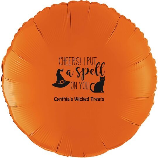 Spell On You Halloween Mylar Balloons