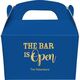 The Bar is Open Gable Favor Boxes Image 1 of 5