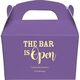 The Bar is Open Gable Favor Boxes Image 2 of 5