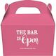 The Bar is Open Gable Favor Boxes Image 3 of 5