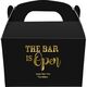 The Bar is Open Gable Favor Boxes Image 5 of 5