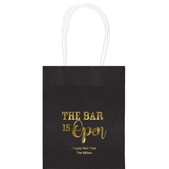The Bar is Open Mini Twisted Handled Bags