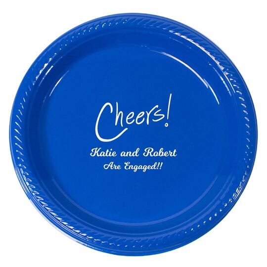 Fun Cheers Plastic Plates