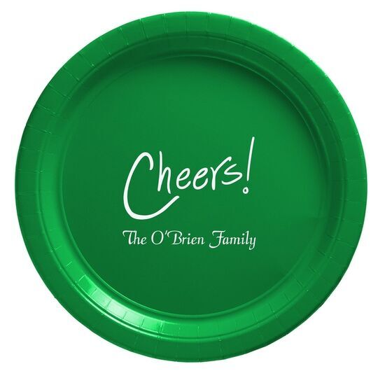 Fun Cheers Paper Plates