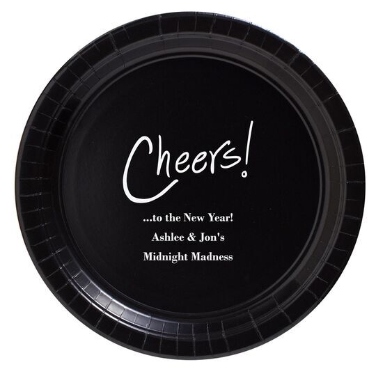 Fun Cheers Paper Plates