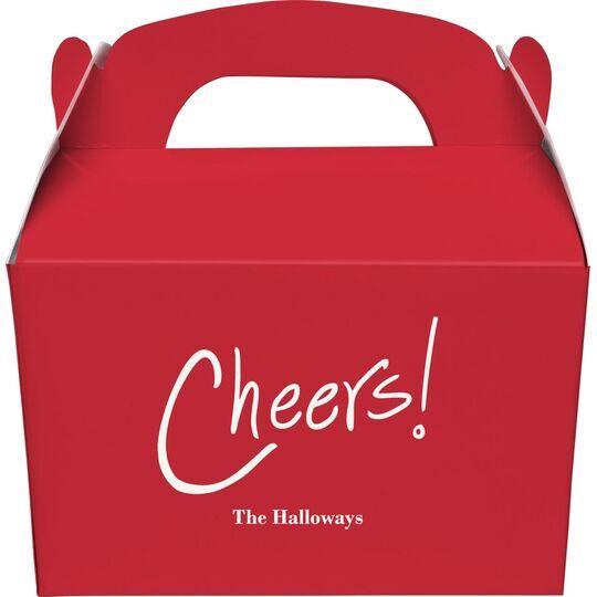 Fun Cheers Gable Favor Boxes