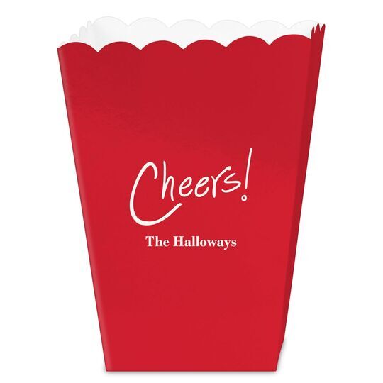 Fun Cheers Mini Popcorn Boxes
