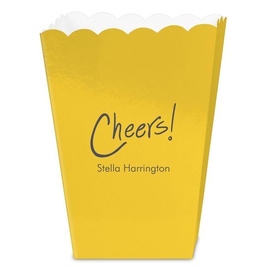 Fun Cheers Mini Popcorn Boxes