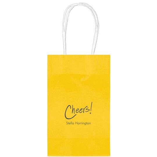 Fun Cheers Medium Twisted Handled Bags