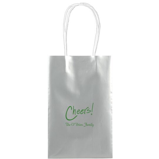 Fun Cheers Medium Twisted Handled Bags