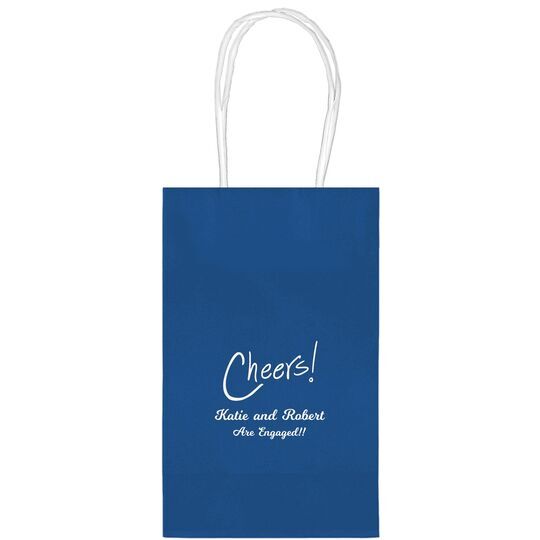 Fun Cheers Medium Twisted Handled Bags