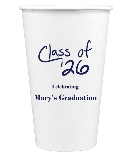 Fun Class of Paper Coffee Cups