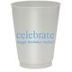 Big Word Celebrate Colored Shatterproof Cups Image 2 of 5