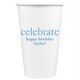 Big Word Celebrate Paper Coffee Cups Image 3 of 5
