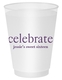 Big Word Celebrate Shatterproof Cups Image 4 of 5
