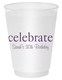 Big Word Celebrate Shatterproof Cups Image 5 of 5