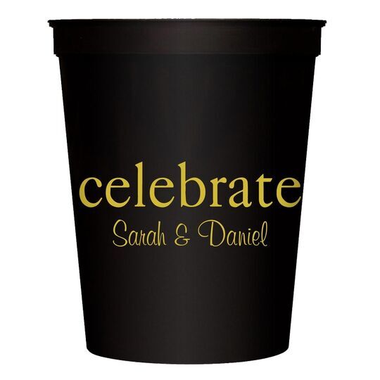 Big Word Celebrate Stadium Cups