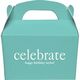 Big Word Celebrate Gable Favor Boxes Image 5 of 5