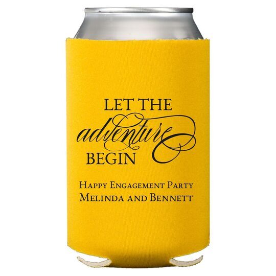 Let the Adventure Begin Collapsible Huggers