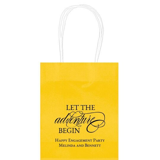 Let the Adventure Begin Mini Twisted Handled Bags