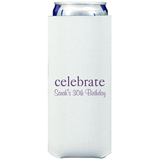 Big Word Celebrate Collapsible Slim Huggers
