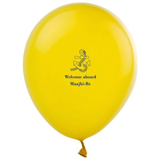 Boat Anchor Latex Balloons