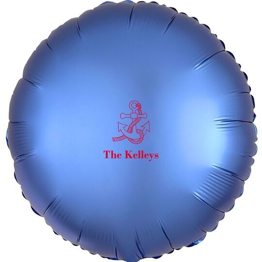 Boat Anchor Mylar Balloons