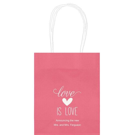 Love is Love Mini Twisted Handled Bags