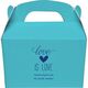 Love is Love Gable Favor Boxes Image 2 of 3