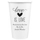 Love is Love Paper Coffee Cups Image 3 of 3