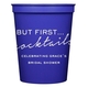 But First Cocktails Stadium Cups Image 2 of 4
