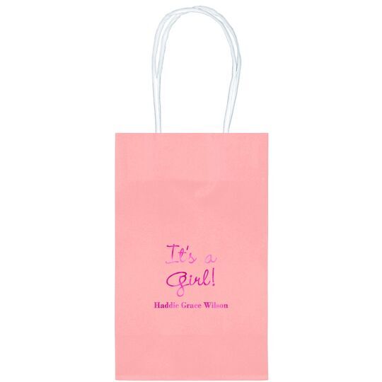 Sweet Baby Girl Medium Twisted Handled Bags