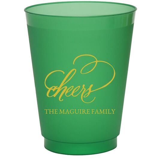 Refined Cheers Colored Shatterproof Cups