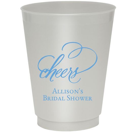 Refined Cheers Colored Shatterproof Cups