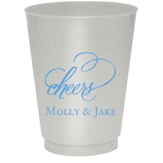 Refined Cheers Colored Shatterproof Cups