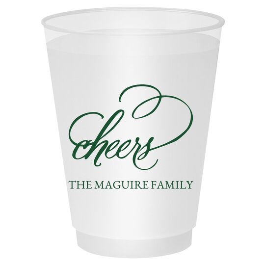 Refined Cheers Shatterproof Cups