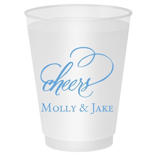 Refined Cheers Shatterproof Cups