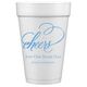 Refined Cheers Styrofoam Cups Image 6 of 9