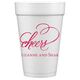 Refined Cheers Styrofoam Cups Image 8 of 9