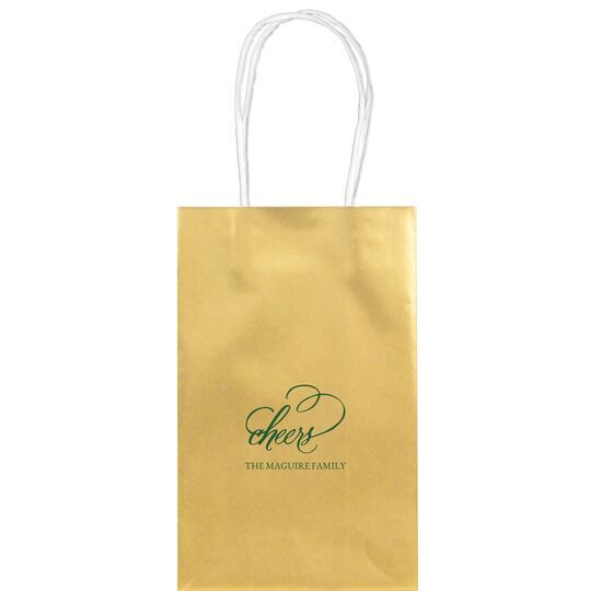 Refined Cheers Medium Twisted Handled Bags