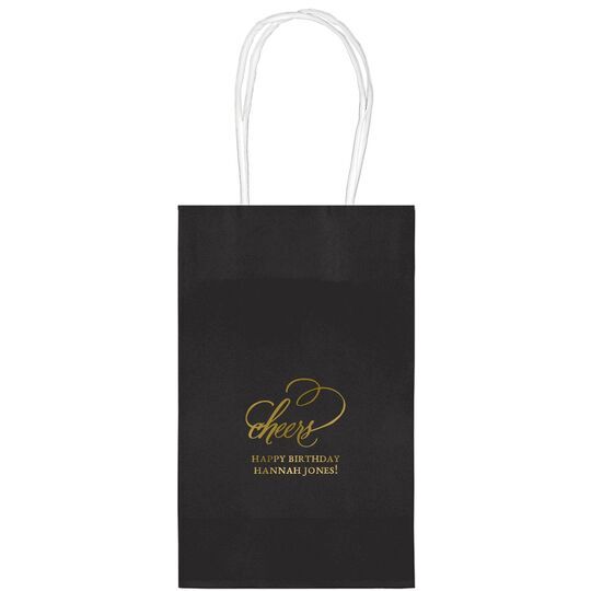 Refined Cheers Medium Twisted Handled Bags