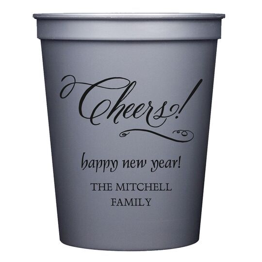 Elegant Cheers Stadium Cups