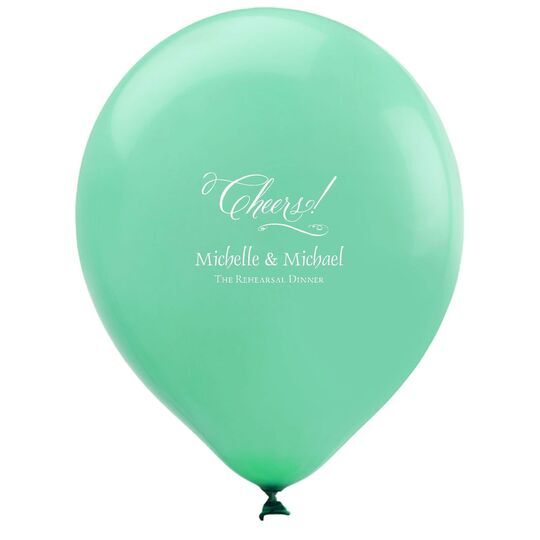 Elegant Cheers Latex Balloons