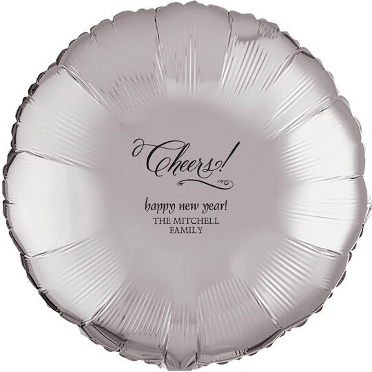 Elegant Cheers Mylar Balloons